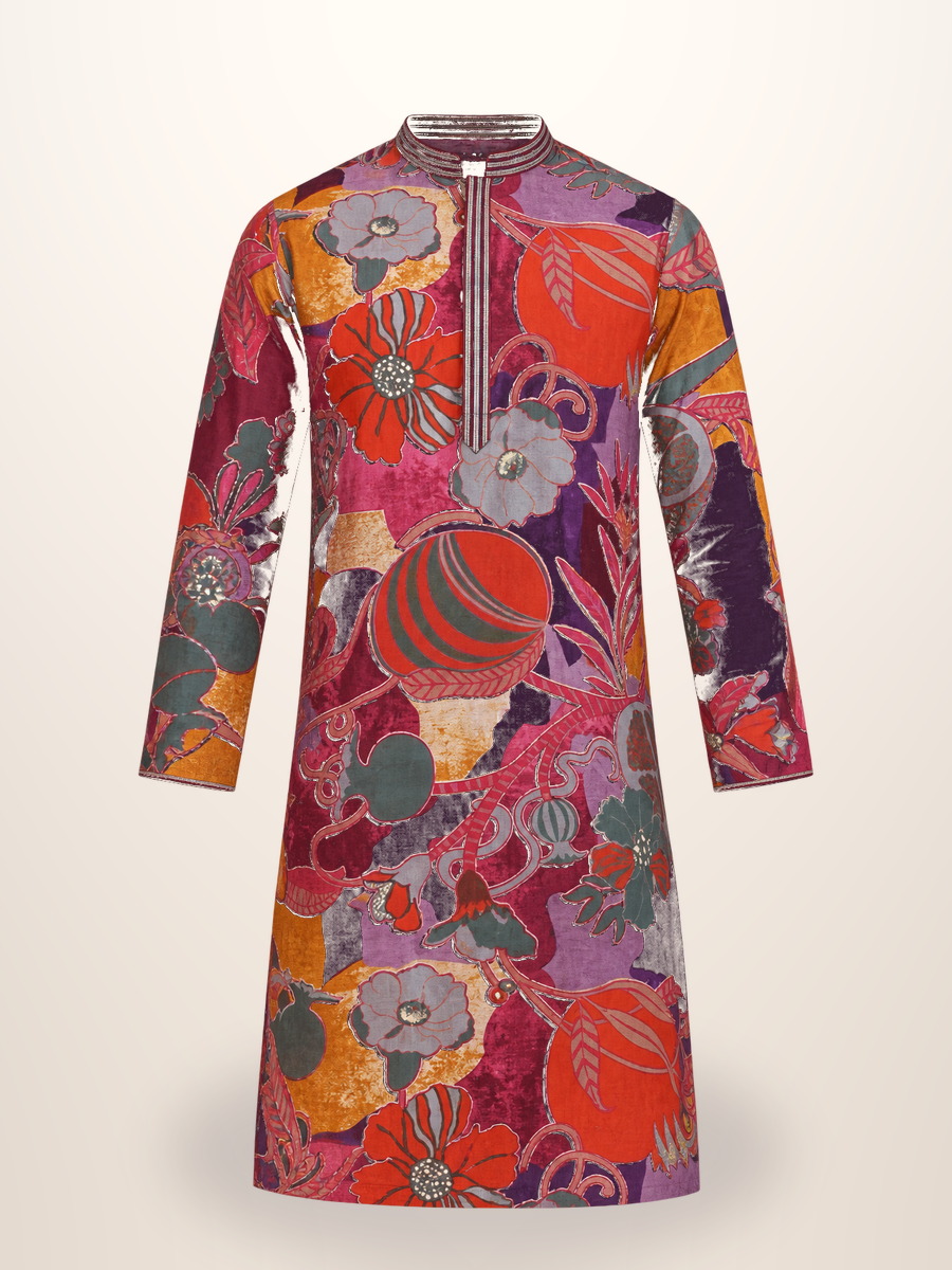 Kisah floral printed kurta, product photo sent to StyleUAI